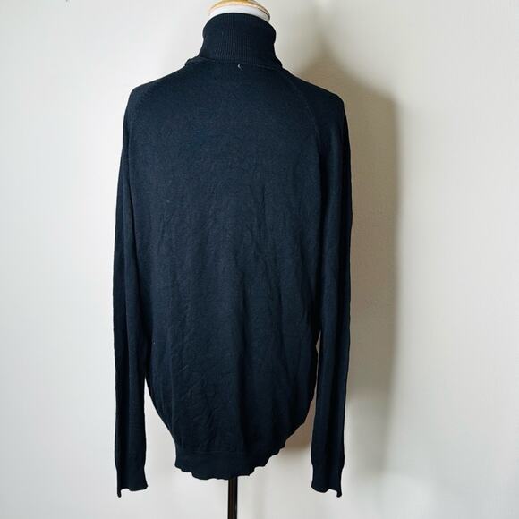 Zara Elegant Black Turtleneck Sweater - Picture 7 of 7